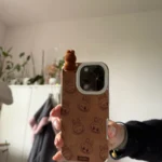 2025 New Ins Cartoon Cute 3d Labubu Handheld Rope Phone 16 Promax Phone Case For iphone 15 14 13 12 11 Pro Max Anti Fall Cover photo review